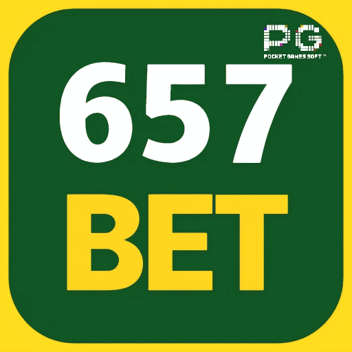 Imagem promovendo o canal oficial da 657BET no Telegram